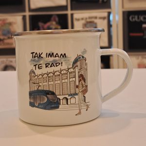 METALNI LONČIĆ S PRINTOM