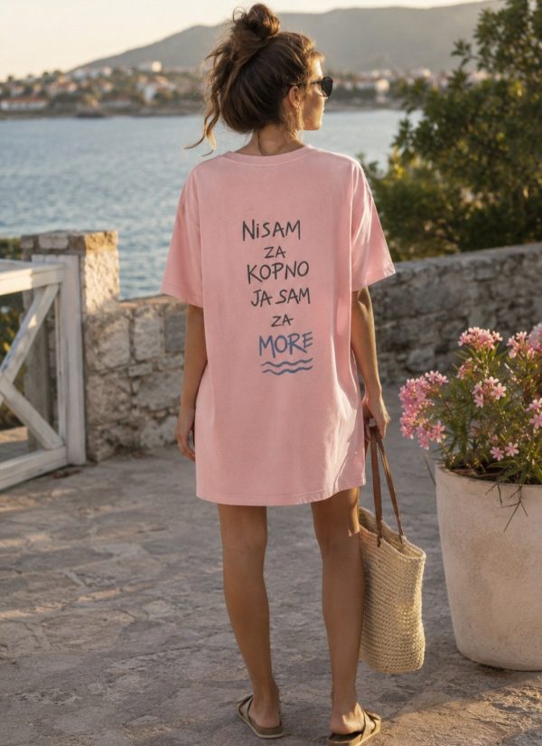 Nisam za kopno T-shirt haljina